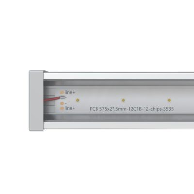 Барокко 48 1200мм 3000К Прозрачный
